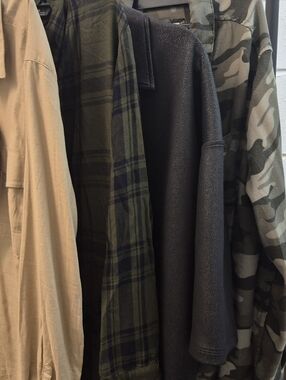 4 Women Tops Size Medium Bundle Casual Button Up